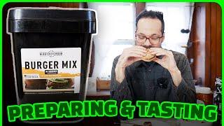 Ready Hour Black Bean Burger Mix Review | Taste Test