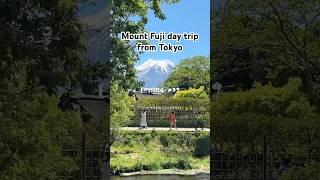 Travel with me to Mount Fuji from Tokyo!  #japantravel