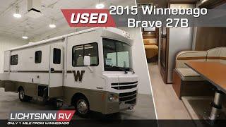 Used 2015 Winnebago Brave 27B - Class A Gas Motor Home - LichtsinnRV.com