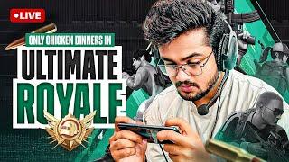 [FULLSCREEN] Ultimate Royale Rankpush Live | BGMI Ultimate Royale with Rarebit #bgmilive