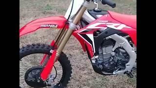 Brand New 2020 CRF450 walk-around (no sound)