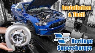 Vortech Heritage Supercharger Mustang Install and Test