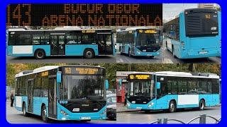 AUTOBUZUL OTOKAR C10 #6349 REPARTIZAT PE LINIA 143