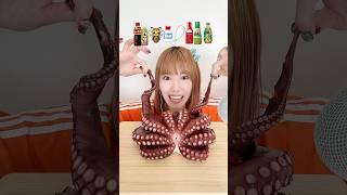 タコさん丸ごといただく #咀嚼音asmr #asmr #モッパン #mukbang #たこ #タコ #octopus