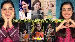 The Beauty Of Sanatani Girls Powerful Shorts Video Reaction | #sanatan #pakistanireaction