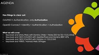 November OpenNTF Webinar - Integrate Keycloak with Domino for identity management