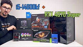 Ultimate Gaming PC Build 2025 - i5-14600KF, Z790, RTX 4070 Super (Under 2000€)