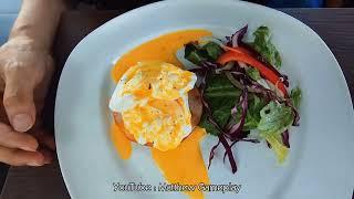 Breakfast at Piano Lounge Doulos Phos The Ship Hotel, Bintan Trip Part 6