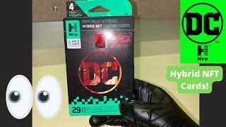 DC HRO Hybrid NFT Trading Cards unboxing | DC Unlock the Metaverse| Box 1