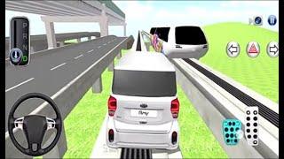 New Kia Ray Mini car Driving On Monorail Trail - 3D Driving Class Simulation - best Android Gameplay