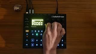 Couchtable Sessions no.1 #digitakt - Oldschool Techno Dub House  LoFi Mini Live Jam 127 bpm