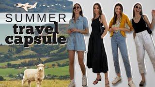 Summer Travel Capsule Wardrobe ️ 25+ Outfits