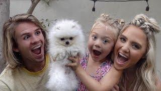 WE SURPRISED OUR DAUGHTER WITH HER FIRST PUPPY!!! (CUTEST REACTION EVER)