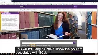 Using Google Scholar