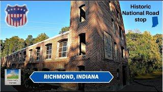 Historic National Road stop: Richmond, Indiana