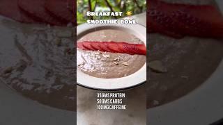 Breakfast Smoothie Bowl [#1minutecooking|#ramzandishes|#trendingdish|#easytocook|#gymfoods|#shorts]