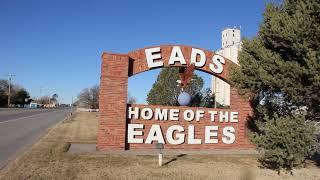 Eads, Colorado - a railroad town at an elevation of 1,286 metres (4,219 ft)