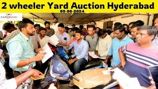 Car DeKho లో Bank Seized Bikes For Sale అతి తక్కువ ధరకే వస్తున్నాయి 2 w Yard Auction Hyderabad