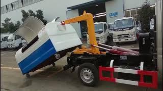 CLW Group factory - Hook lift garbage truck operation