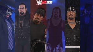 WWE 2K22 : All Undertaker Attires & Entrances