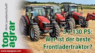 Massey Ferguson MF6713, MF5713S und MF6713S im Systemvergleich