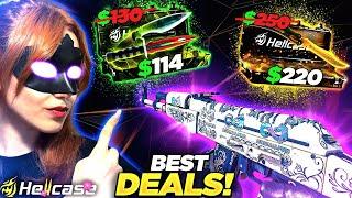 BEST DEALS CASES OPENING ON HELLCASE !! ?! | HELLCASE PROMO CODE 2025 | HELLCASE 2025 |