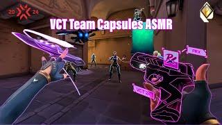 VCT TEAM CAPSULE ASMR || PRX TEAM CAPSULE || !GIVEAWAY #prx