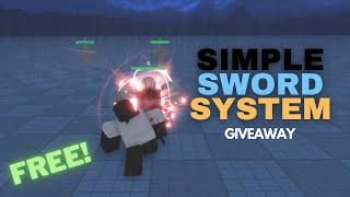 Simple Sword Combat System V2 Giveaway [FREE] | Roblox Studio