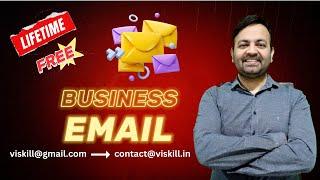 Lifetime FREE Business Email | @technovedant