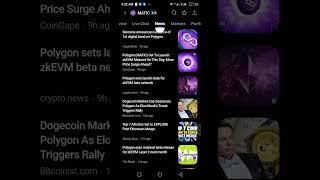 check crypto news on coin market cap #cryptonews #shortvideo