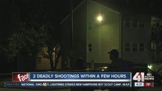2 deadly shootings within just hours in KCMO