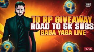 BABA YAGA LIVE *GIVE AWAY* @PUBGM