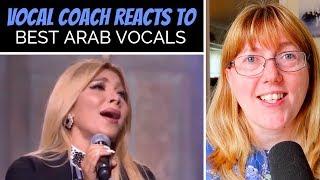 Vocal Coach Reacts to Best Arab Singing