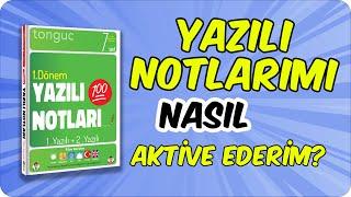 7.Sınıf Yazılı Notları ile MEB Ortak Sınav Denemelerine Nasıl Ulaşırım?