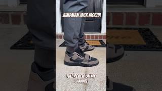 Jordan Jumpman Jack mocha ! Full review on my channel. #jordan #travisscott #shoes #review