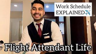 Flight Attendant Work Schedule EXPLAINED! | Reserve | Flight Attendant Life | Private Pilot