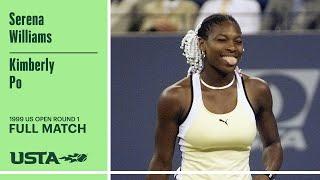 Serena Williams vs. Kimberly Po Full Match | 1999 US Open Round 1