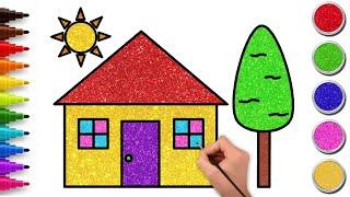 ️How to Draw a Cute House | एक प्यारा घर बनाने का तरीका | Easy Drawing for Kids