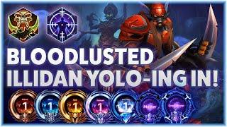 Illidan Hunt - BLOODLUSTED ILLIDAN YOLO-ING IN! - B2GM Season 2 2024