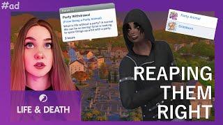 ad || PRANKED BY DEATH ||  Reaping Them Right  Part 2 || The Sims 4