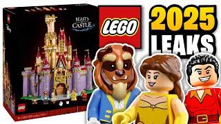 LEGO Disney Beauty & the Beast Castle 2025 Set Leak