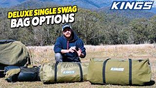 Adventure Kings Deluxe Single Swag Bag Options