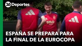  Inglaterra y España se preparan para la final de la Eurocopa