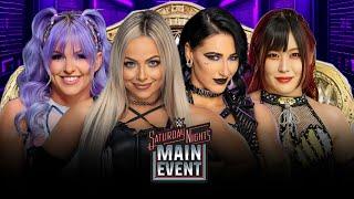 Liv Morgan vs Rhea Ripley vs Iyo Sky vs Candice Lerae Full Match WWE Highlights