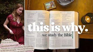 this is WHY we study our Bible | @coffeeandbibletime