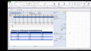 Video Tutorial Annahmequalitätsregelkarte mit Microsoft Excel 2010