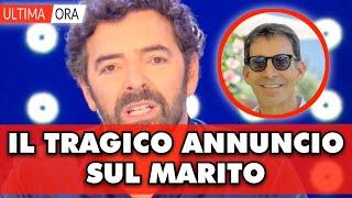 Alberto Matano, il terribile annuncio sul marito: “Purtroppo io e il mio Riccardo...”