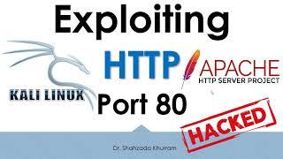 Exploiting HTTP Port 80 | Kali Linux - Metasploitable2 | Lab