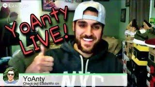 YoAnty Live: Kicking It W/ Eddie Win