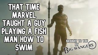 That Time Marvel Taught a Guy Playing a Fish Man How To Swim